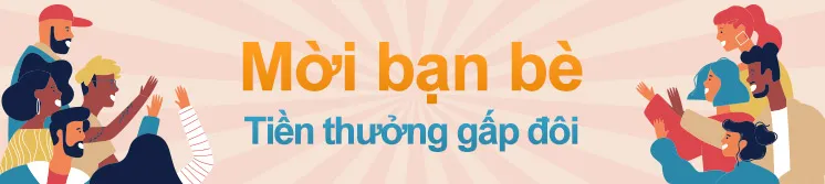 Mời bạn bè giúp BET có thêm nhiều lựa chọn trong mục ưu đãi để nhận thưởng